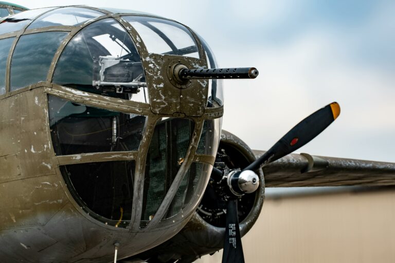 Bomber mit Propeller-Antrieb aus dem zweiten Weltkrieg